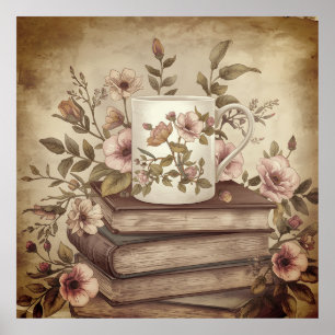 Soft Pastel Flower Art Print–SemiGloss Value poste Poster