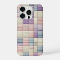 Soft Pastel Geometric Block Phone Case - Abstract