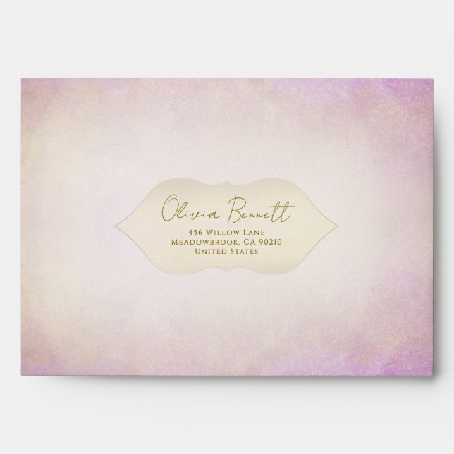 Soft Pastel Minimalist Envelope (Front)