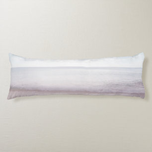 Soft Pastel Ocean Waves 4 #ocean#art Body Cushion
