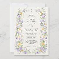 Soft Pastel Ornate Spring Garden Floral Wedding