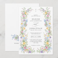 Soft Pastel Ornate Spring Garden Floral Wedding