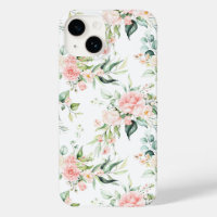 Soft Pastel Pink Rose Flower Pattern