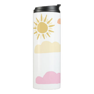 Soft Pastel Skies Thermal Tumbler