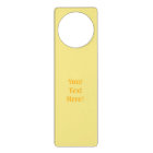 Soft pastel yellow decor ready to customise