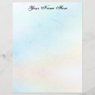 Soft Pastels Stationery