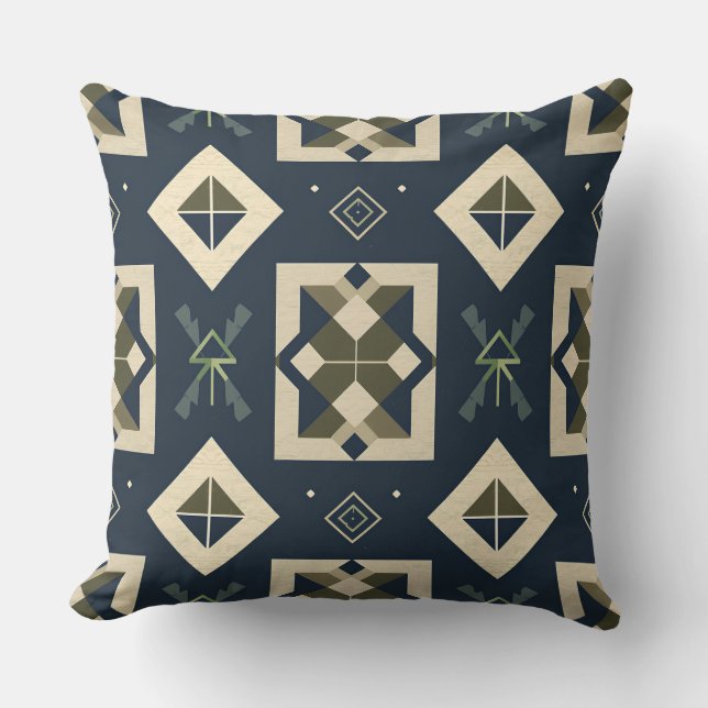 Soft patterned cushion (Front)