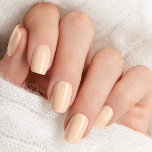 Soft Peach Minx Nail Art<br><div class="desc">Enhance your natural beauty with these elegant Soft Peach nail wraps. The delicate,  romantic hue complements any skin tone and adds a touch of understated sophistication to your look. Perfect for weddings,  everyday wear,  or a subtle statement,  these easy-to-apply and long-lasting wraps offer a salon-quality finish without the hassle.</div>