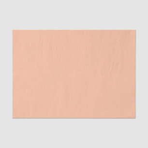 Soft Peach Solid Colour Tissue Paper