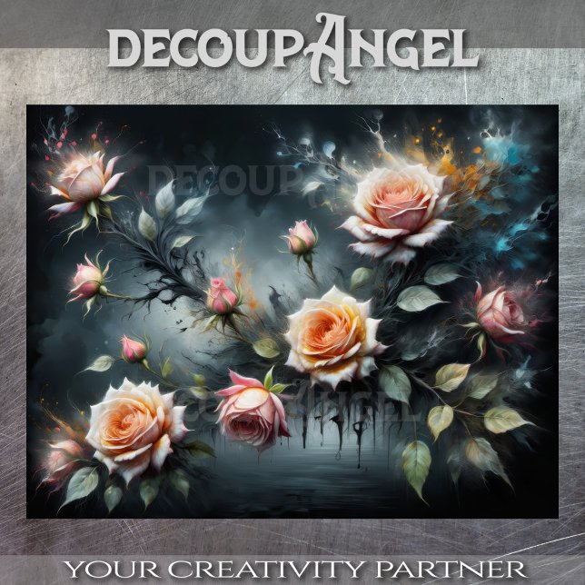 Soft Petal Dream - Decoupage -  Tissue Paper (Creator Uploaded)