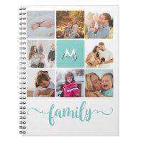 Soft Photo Collage Inspiring Family Diary Monogram