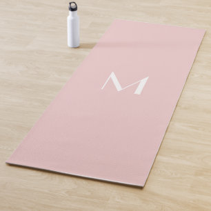 soft pink  - add monogram  yoga mat