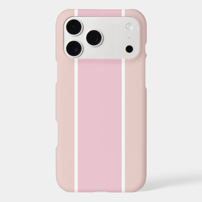 Soft Pink and Beige Vertical Stripe Pattern (Back)