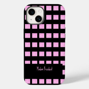 Soft Pink and White Cloud iPhone 14 Case