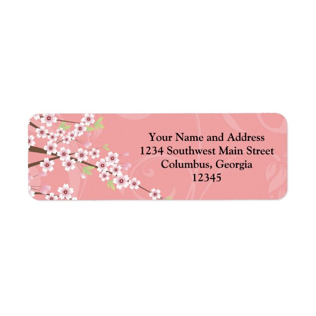 Soft Pink Cherry Blossom (Front)