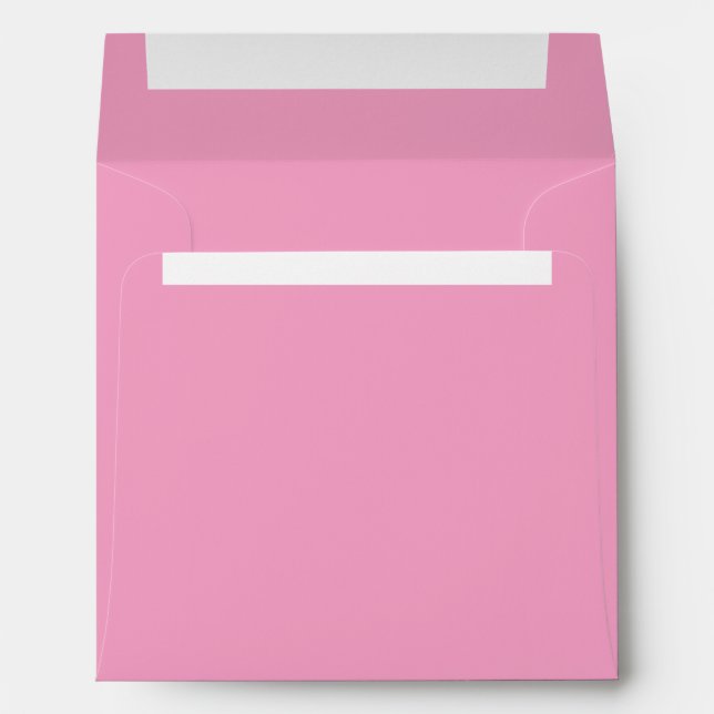 Soft Pink Colour Square Envelopes (Back (Bottom))