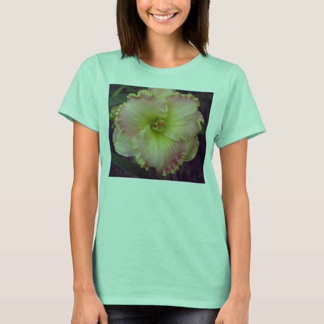 Soft Pink Daylily T T-Shirt (Front)