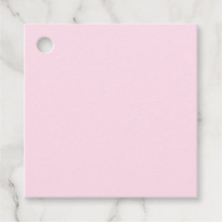 Soft Pink Favour Tags