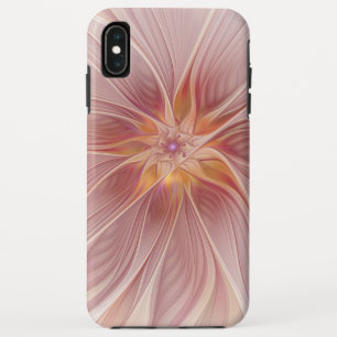 Soft Pink Floral Dream Abstract Fractal Art Flower Case-Mate iPhone Case