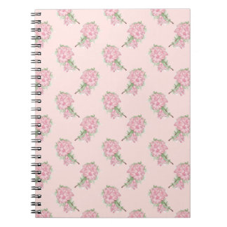 Soft Pink Floral Pattern | Romantic Flower Notebook