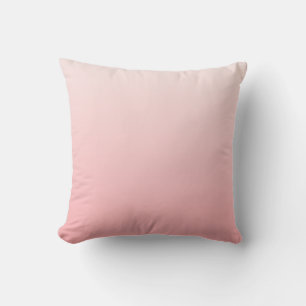 Soft pink gradient cushion