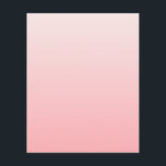 Soft pink gradient flyer<br><div class="desc">Plain soft pink color gradient.</div>
