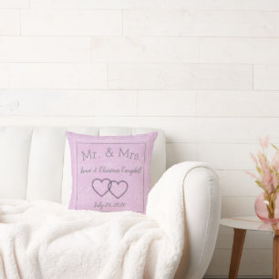 Soft Pink Keepsake Cushion