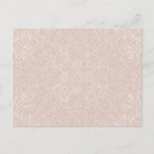 soft pink lace background postcard (Front)