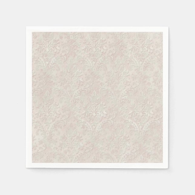 soft pink lace napkin (Front)