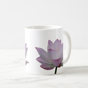 Soft Pink Lotus Flower Wedding Coffee Mug