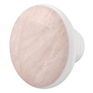 Soft Pink Marble Elegant Modern Design Ceramic Knob