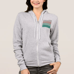 Soft Pink Peach Amber Yucca and Arbor Green Trans Hoodie
