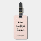 Soft Pink Polka Dots for Travel | I'm Outta Here