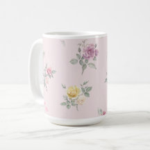 Soft Pink Rose Watercolor Floral