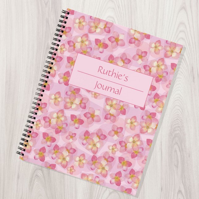 Soft Pink Roses and Hearts Journal (Creator Uploaded)