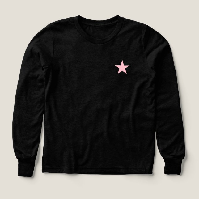Soft Pink Star Design – Cute & Dreamy Aesthetic  (Design Front)
