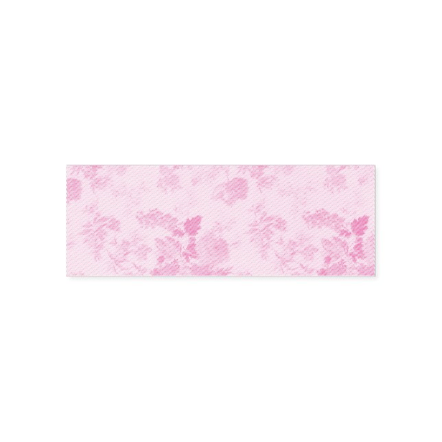 Soft Pink Watercolor – Elegant Blush Design Self-inking Stamp (Design)