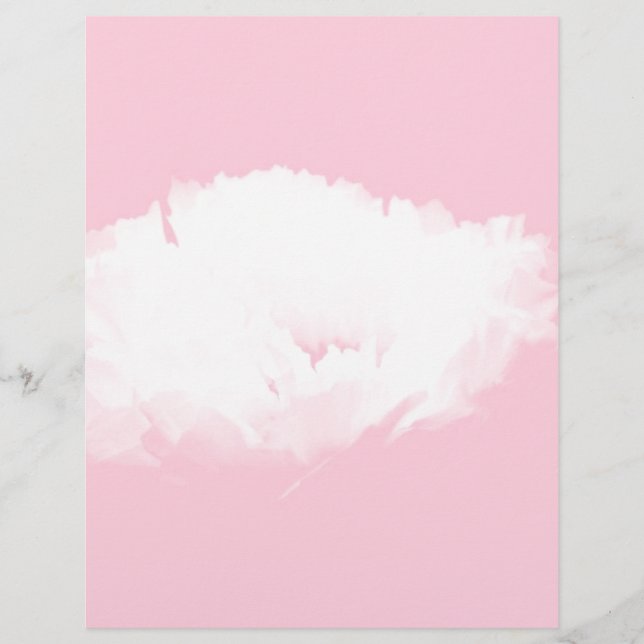 Soft Pink White Peony - Floral (Front)