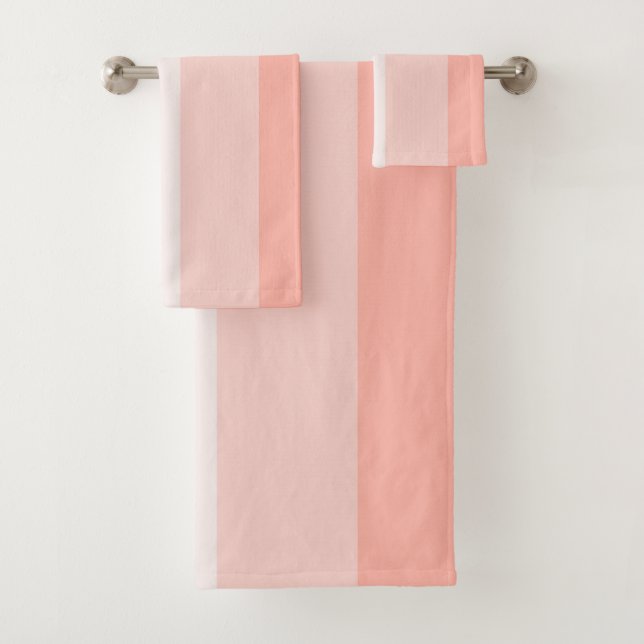Soft Pinks Bath Towel Set (Insitu)