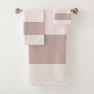 Soft Pinks Bath Towel Set