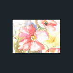 Soft Poppies I Canvas Print<br><div class="desc">Soft Poppies I by Leticia Herrera</div>