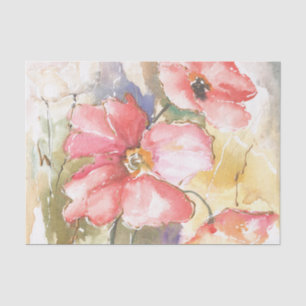 Soft Poppies I Tissue Paper