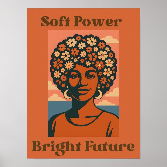 Soft Power, Bright Future - Art Poster (Front)