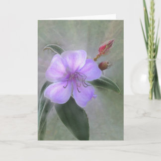 Soft Purple Thank You Card