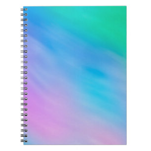 Soft Rainbow Coloured Sky Notebook