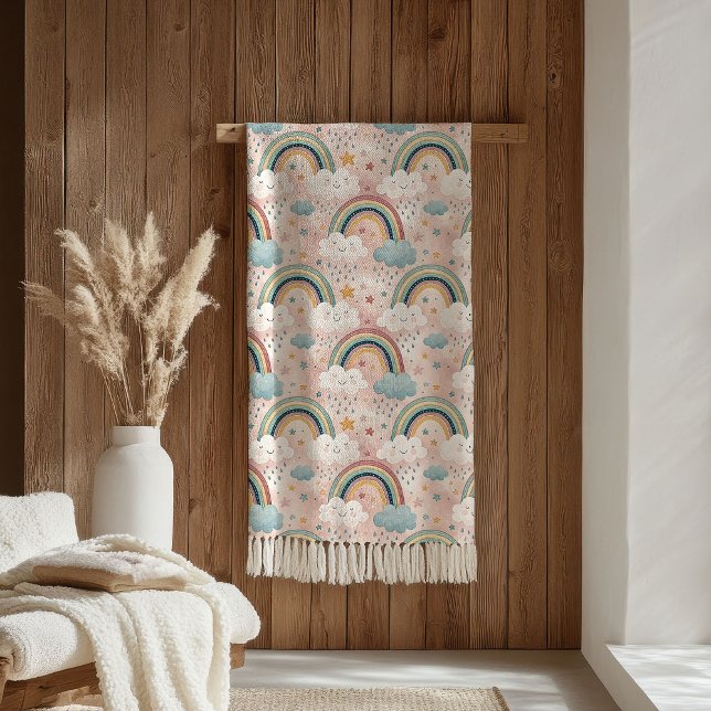 Soft Rainbow Sherpa Gift for Kids’ Cuddle Time Blanket (Soft Rainbow Sherpa Gift for Kids’ Cuddle Time)