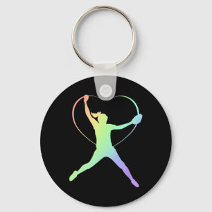 Soft Rainbow Softll Gifts For Teen Girls Pitcher P Key Ring