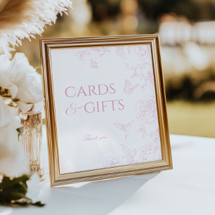 Soft Rose Chinoiserie Cards & Gifts Poster