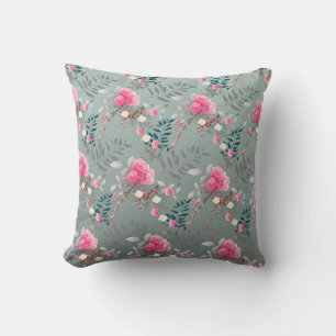 Soft rose cushion