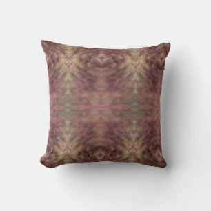 soft rose purple  pattern centre reflection cushion